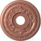 Ekena Millwork Baltimore PVC Medallion (Canopies up to 6 1/2"), 16"OD x 3 1/2"ID x 1"P, Metallic Champagne Pink CMP16BAFCP - alternate 1